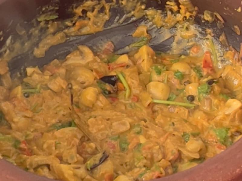 Creamy Mushroom Masala