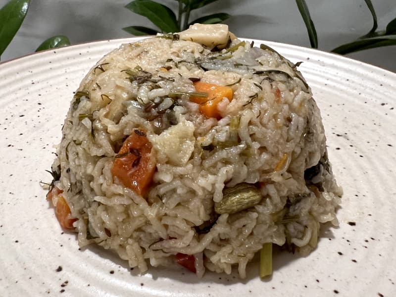 Dill leaf pulao