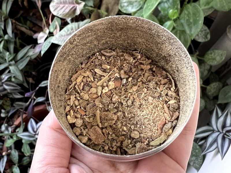 Herbal tea powder