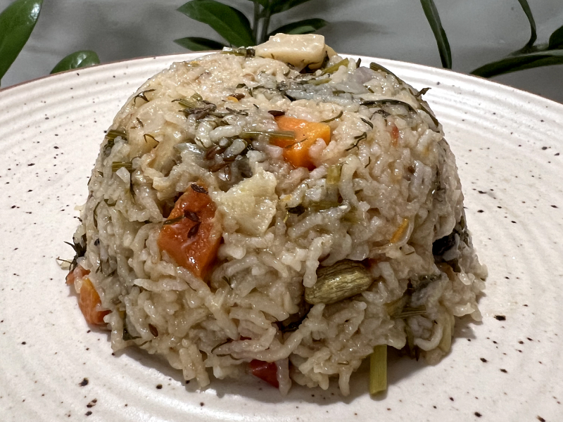 Dill leaf pulao